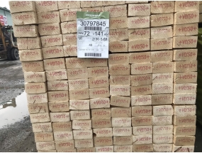 Gỗ thông trắng 72mm, Cấp độ VI, xuất xứ: Phần Lan. Nhà máy Versowood